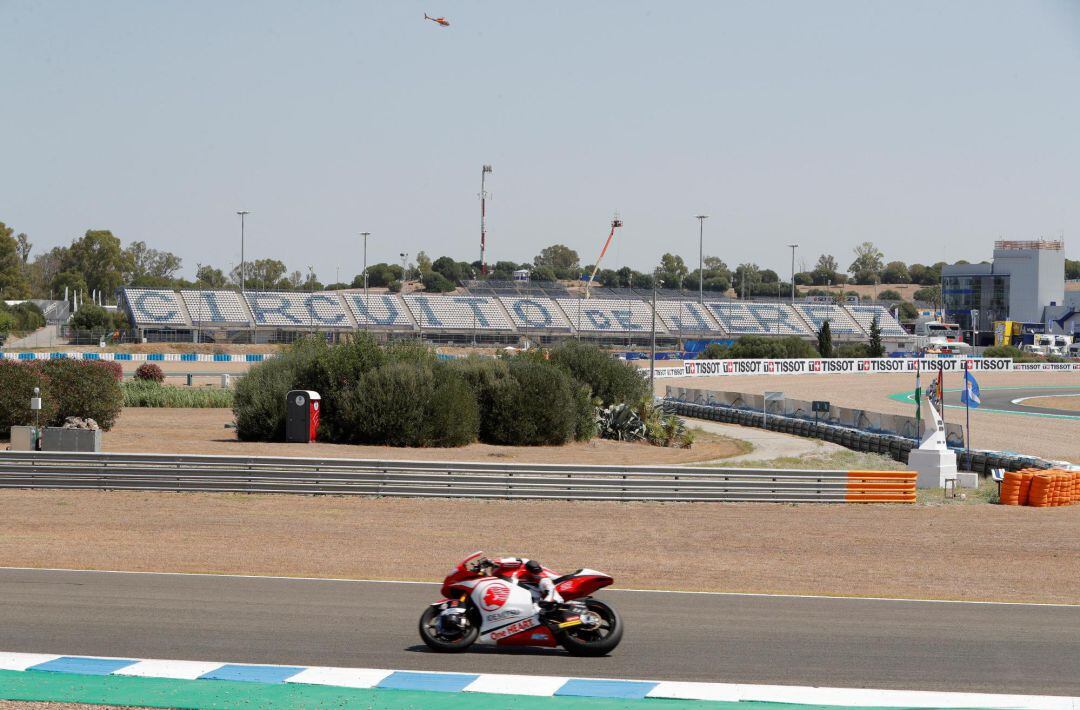 Entrenamientos privados de Moto 2 en el Circuito de Jerez