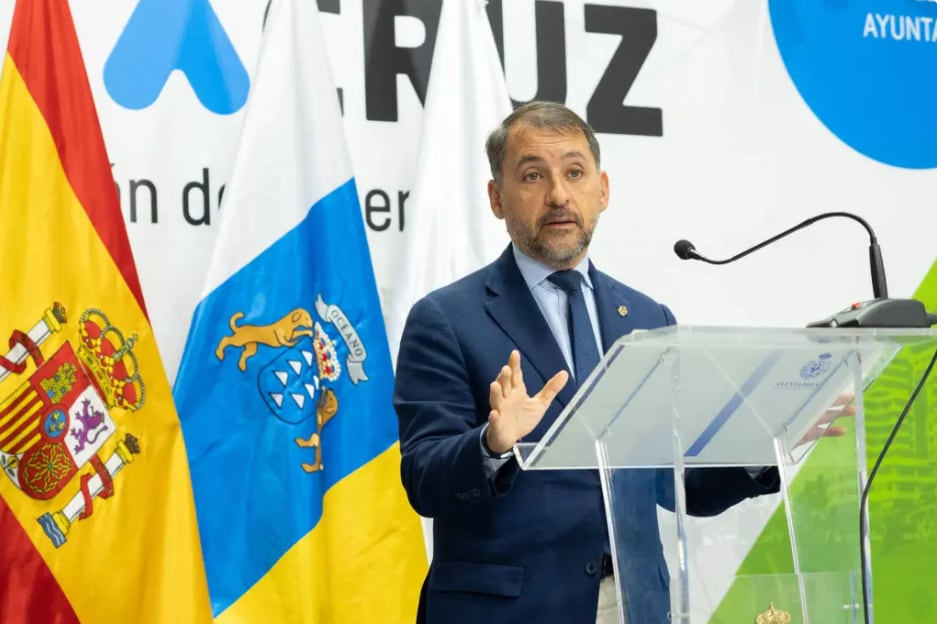 El alcalde de Santa Cruz de Tenerife, José Manuel Bermúdez