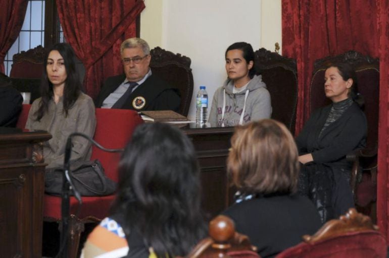 Imagen de archivo de una de las sesiones del juicio en la Audiencia Provincial 