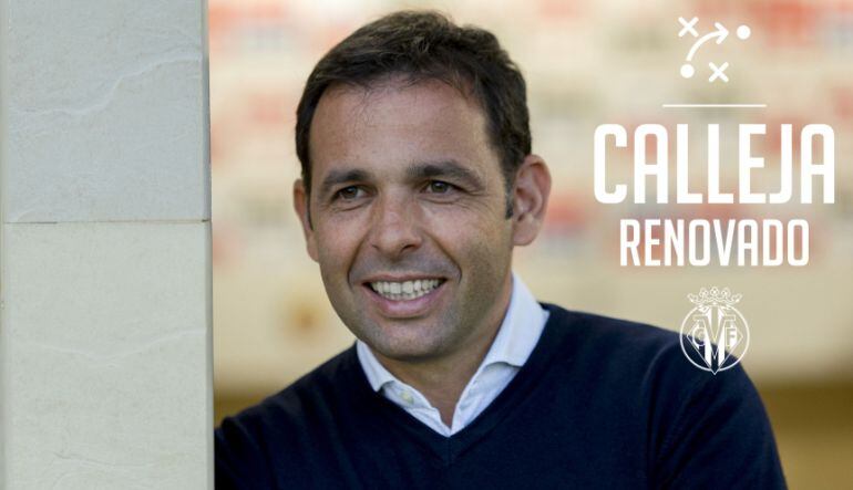 El entrenador Calleja continuará con el mismo equipo técnico con el que ha trabajado esta temporada 