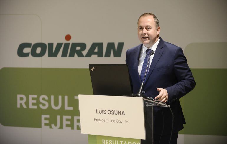 Luis Osuna, presidente de la cooperativa, presenta los resultados de 2017 en Madrid