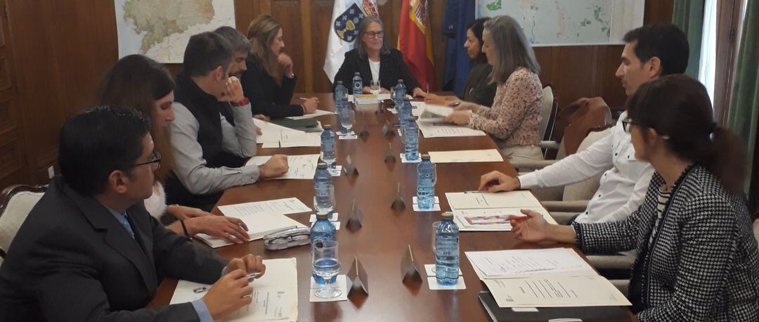 reunión sobre violencia machista en la Subdelegación del Gobierno