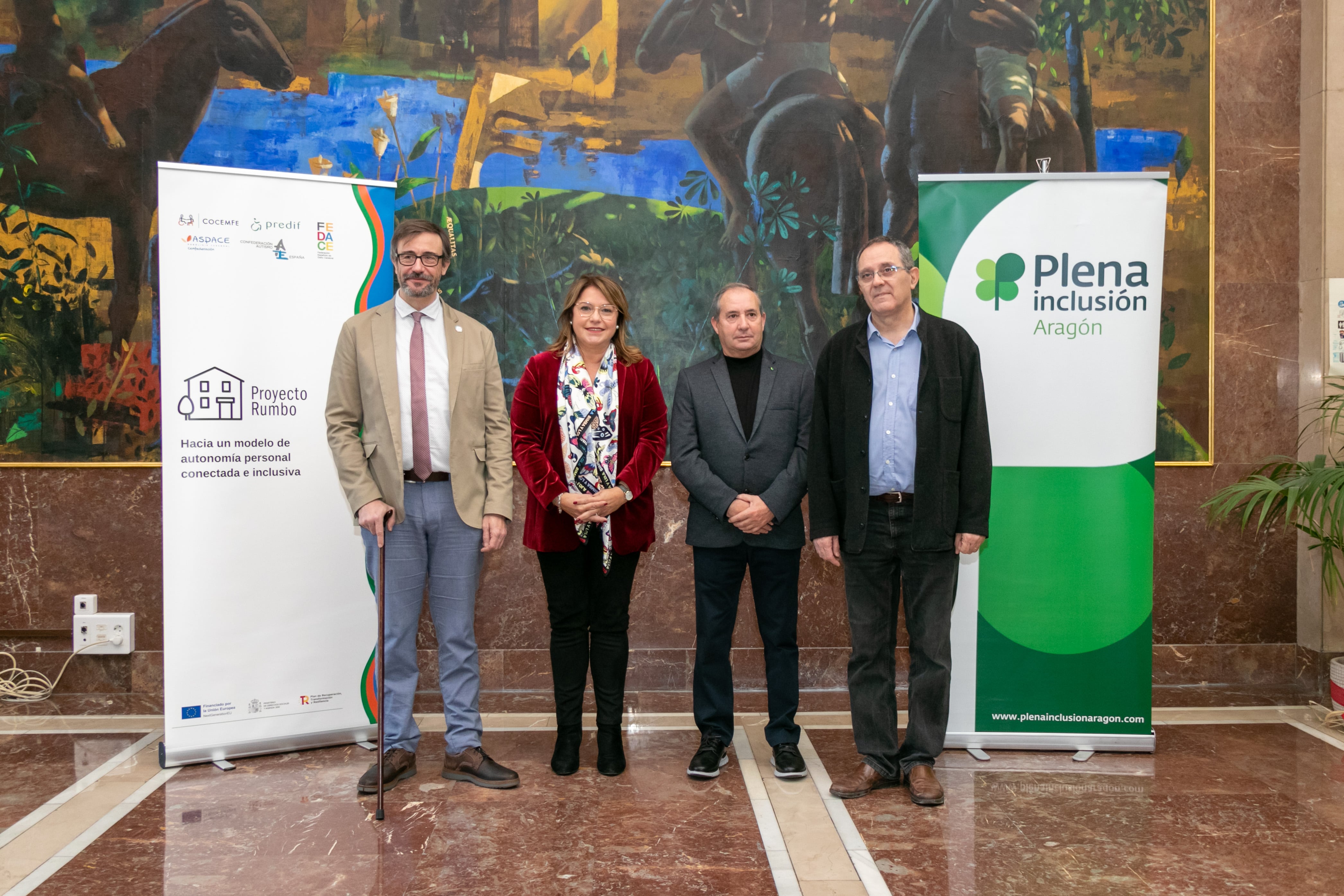 Momento de la presentación Rumbo a Mi Casa