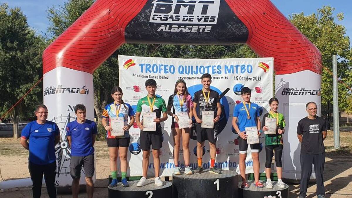 Doce medallas para el Centre Excursionista d’Alcoi en el Campeonato de España de MTBO
