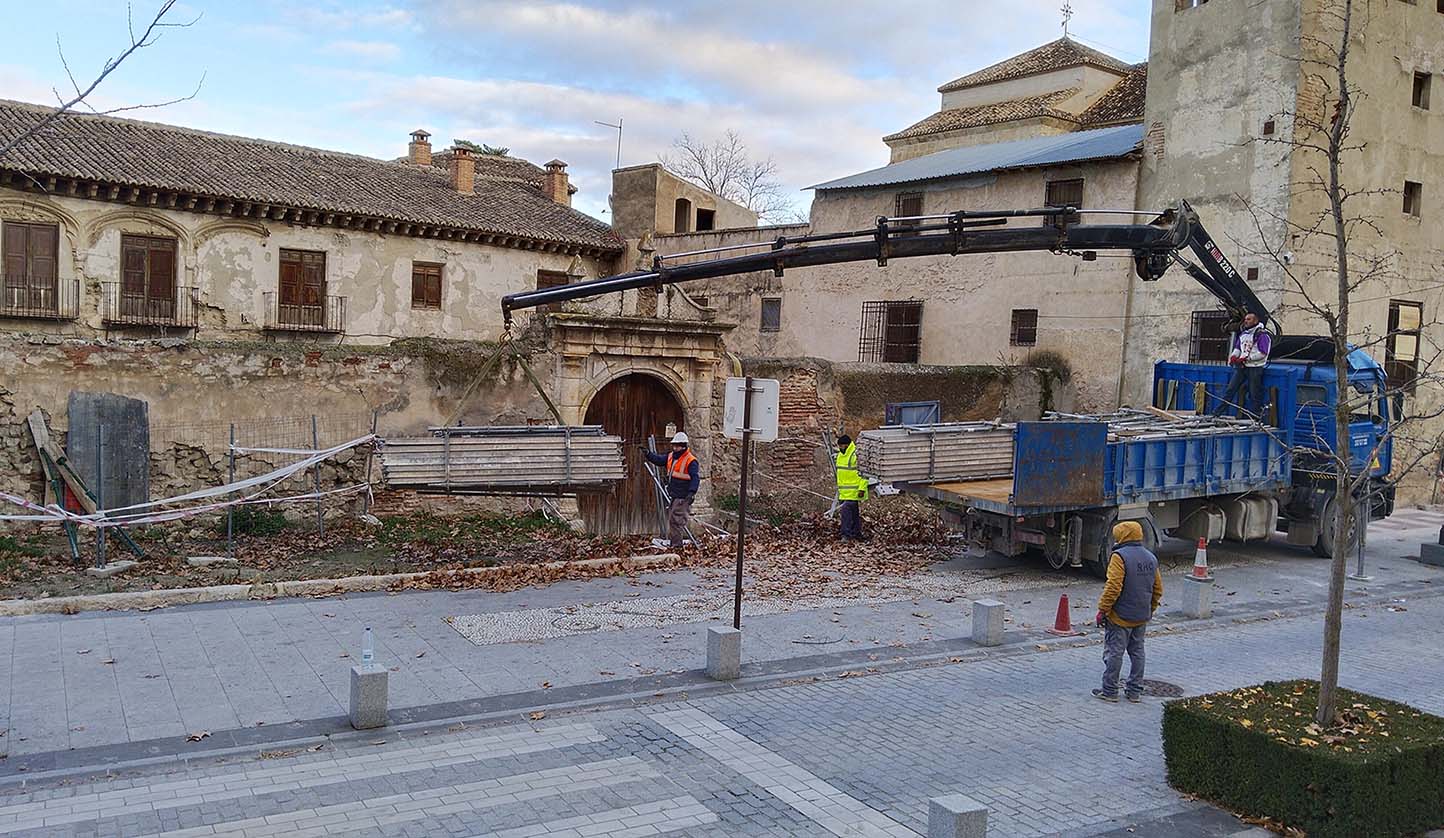 Comienzo de las obras en el Palacio de los Enríquez de Baza