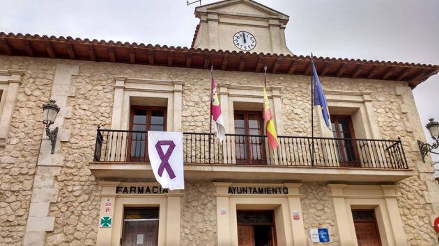 Fachada del Ayuntamiento de Albalate de Zorita.