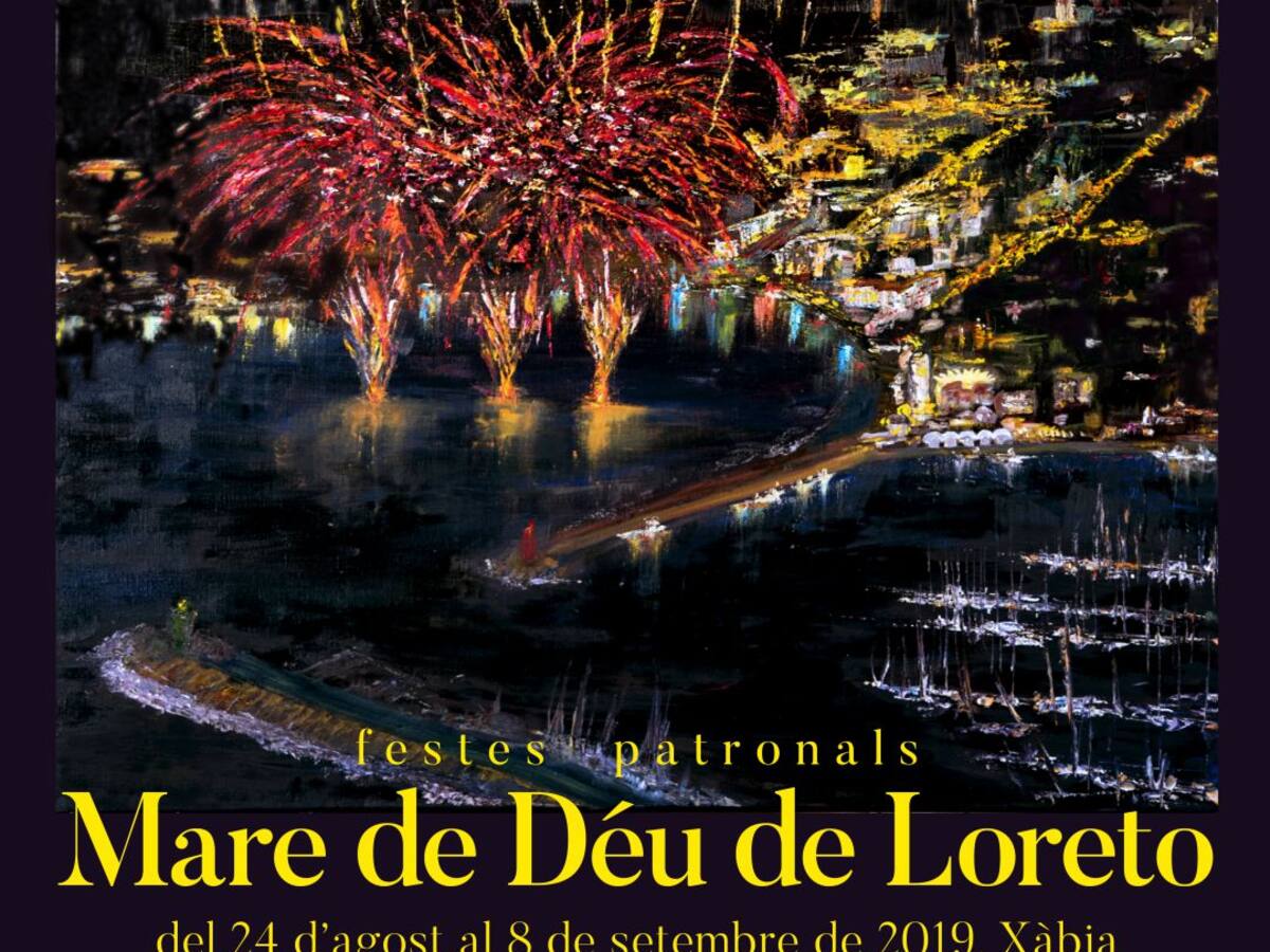 Programa de fiestas de la Mare de Déu de Loreto de Xàbia