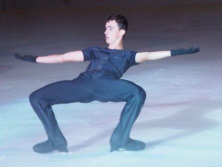 Iker Oyarzabal en una de las competiciones