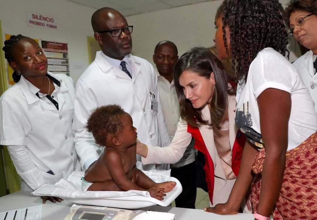 La Reina visita a cooperantes españoles en Mozambique y un centro de investigación premio el Príncipe de Asturias 