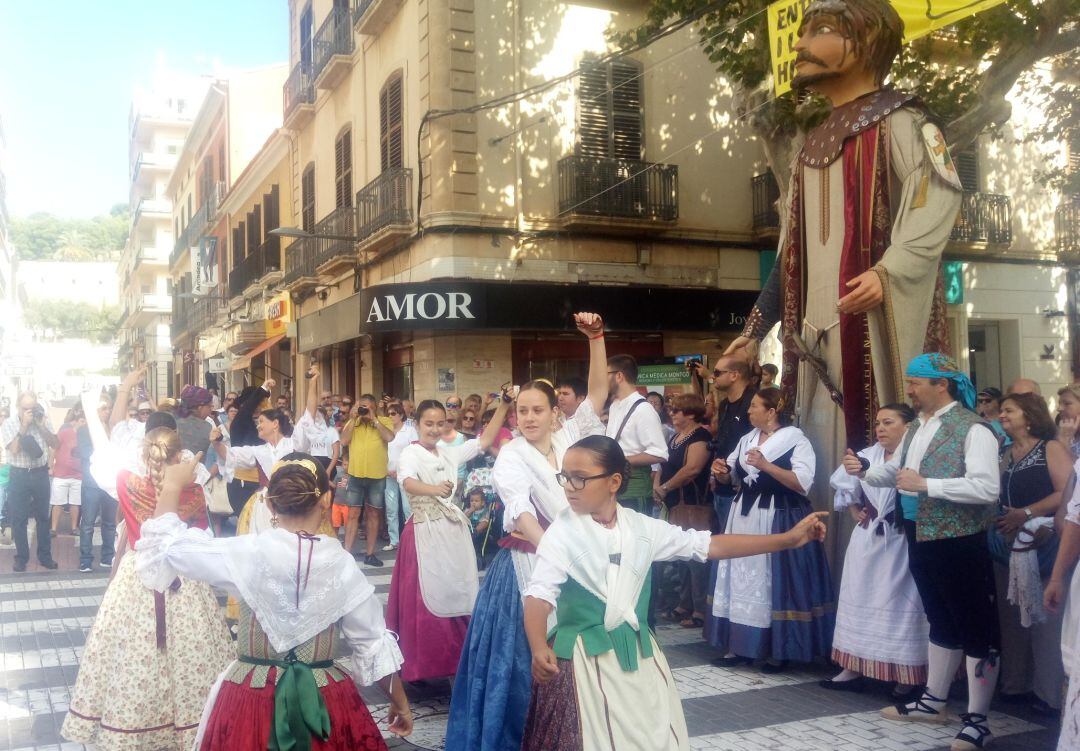 Bailes de Dianium Dansa, el 9 d&#039;Octubre de 2017.