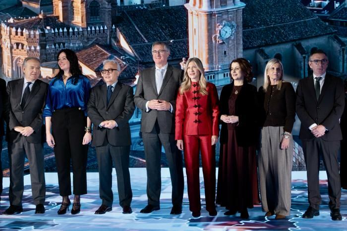 Representantes institucionales aragoneses en Fitur