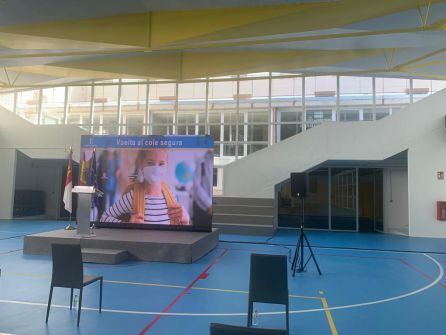 Polideportivo del Instituto Alfonso VIII