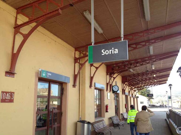 Estación de tren de Soria 'El Cañuelo'