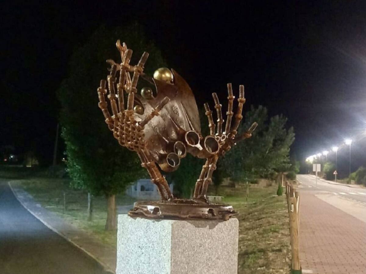 Homenaje en Martiherrero a las víctimas de la Covid-19