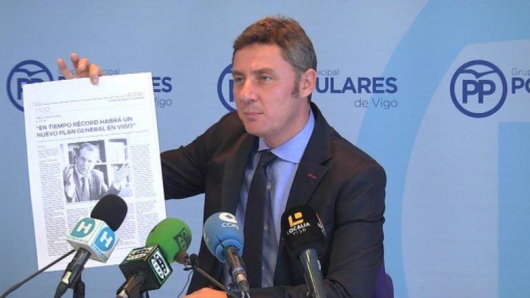 Miguel Fidalgo, Concejal Grupo Municipal del PP.