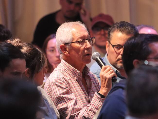 Rafael Coca durante su intervención en la Asamblea