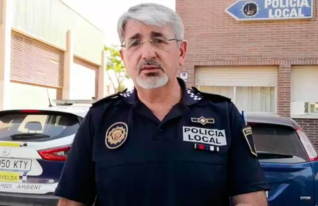 Comisario Jefe Policía Local Novelda, Juan Carlos Escolano