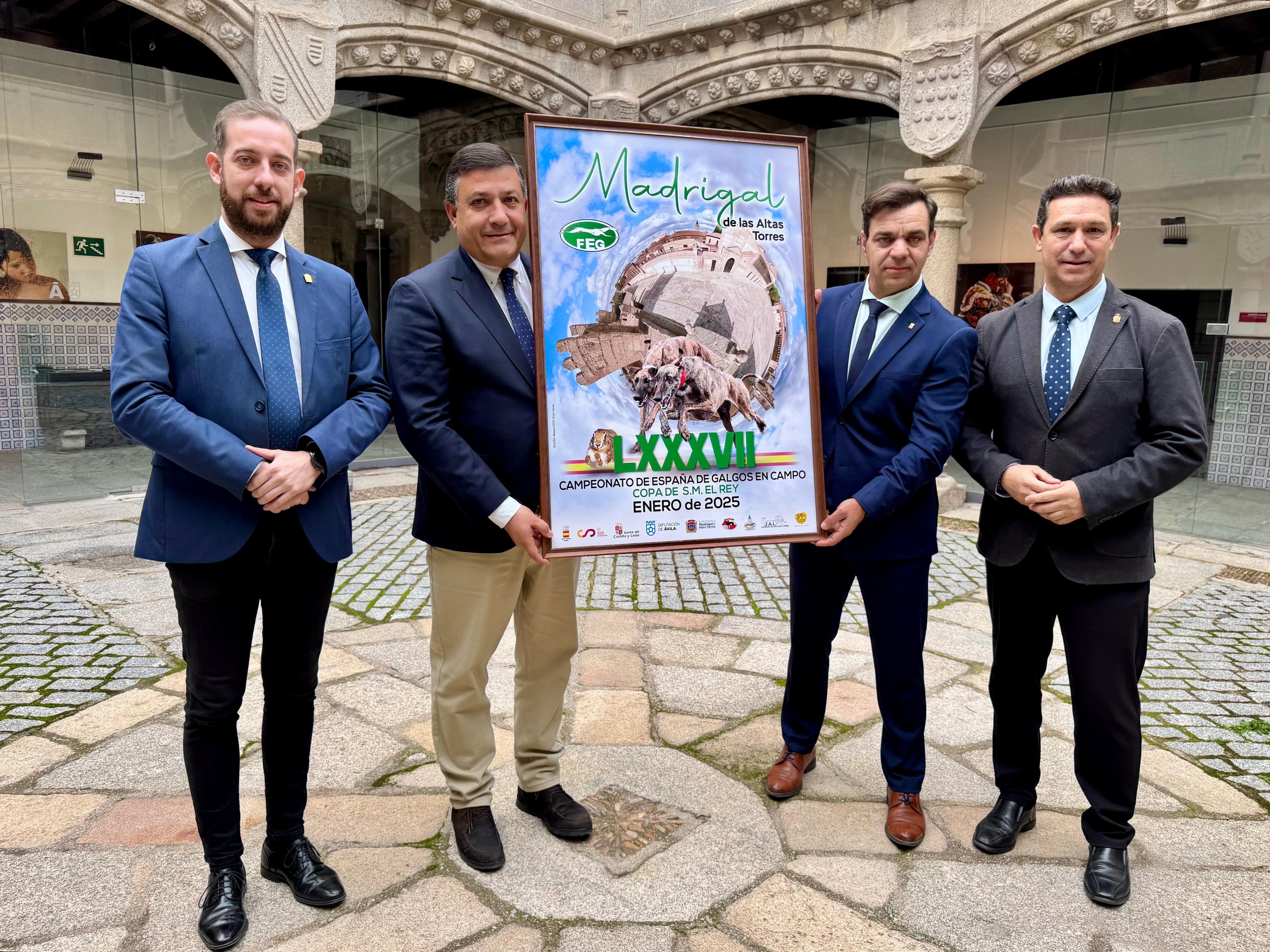 Presentación del cartel del Campeonato de España de Galgos