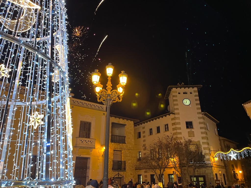 Encendido de luces en Belmonte (IMAGEN ARCHIVO 2021)