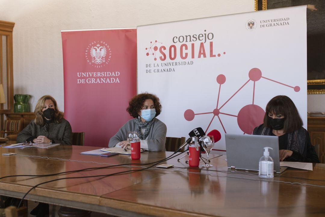 Presentación a los medios de comunicación de los presupuestos de la UGR para 2021