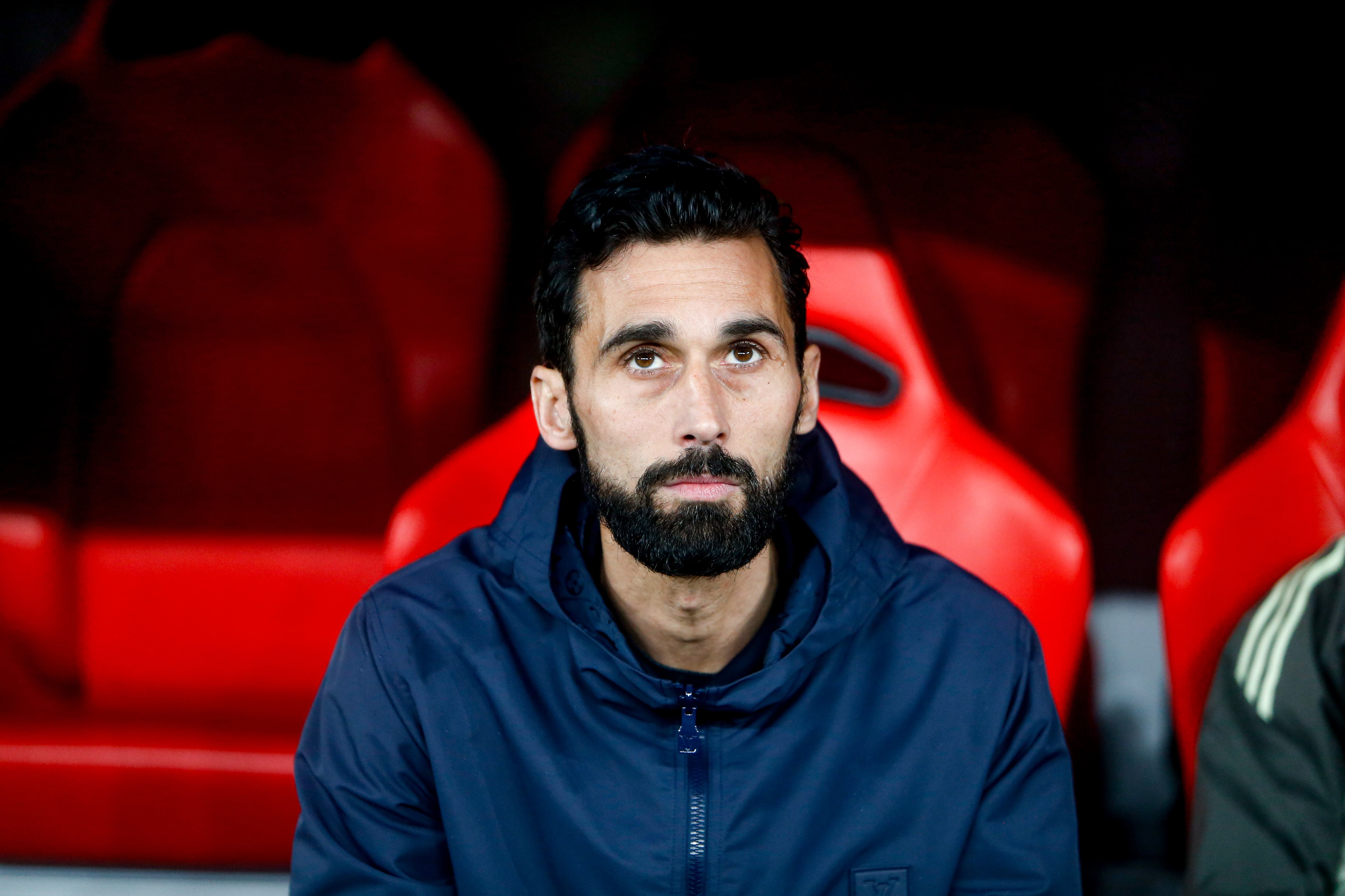 Álvaro Arbeloa, durante el partido frente al Benfica