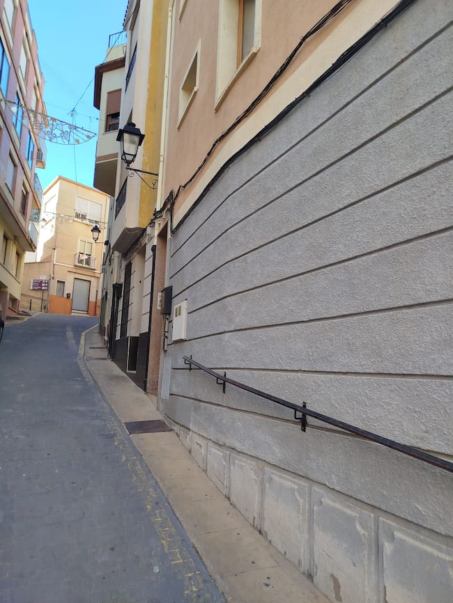 Calle Felipe V en Banyeres de Mariola