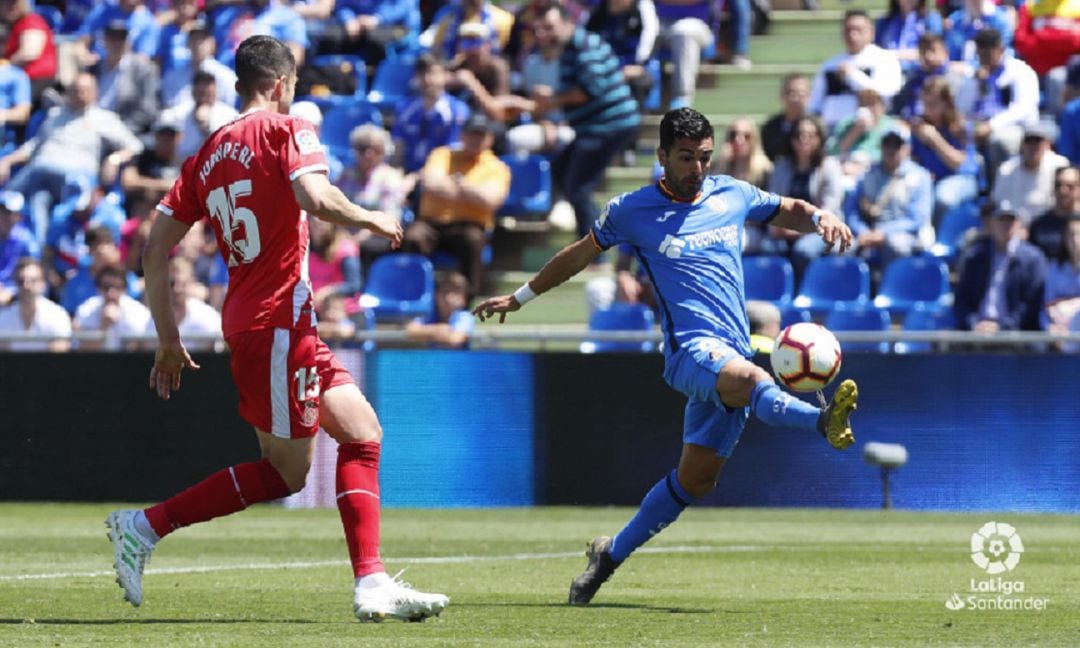 L&#039;1-0 del Getafe-Girona