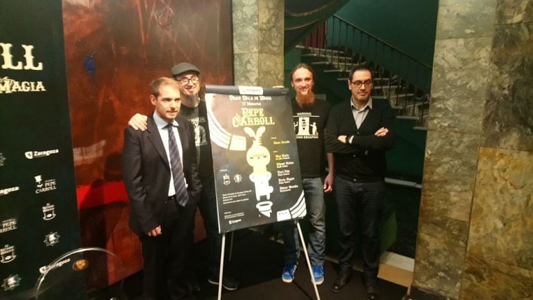 Presentación del II Memorial Pepe Carroll en el Teatro Principal