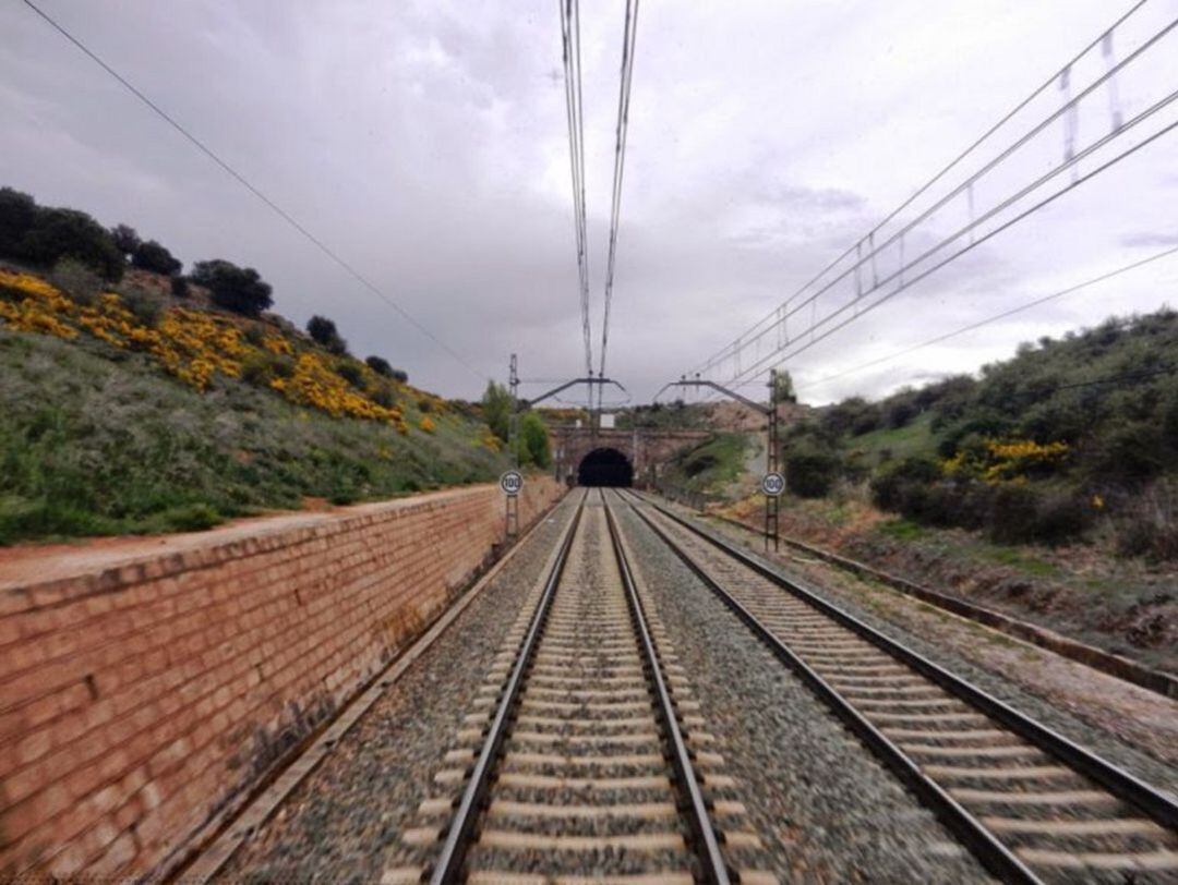 Vías de ferrocarril