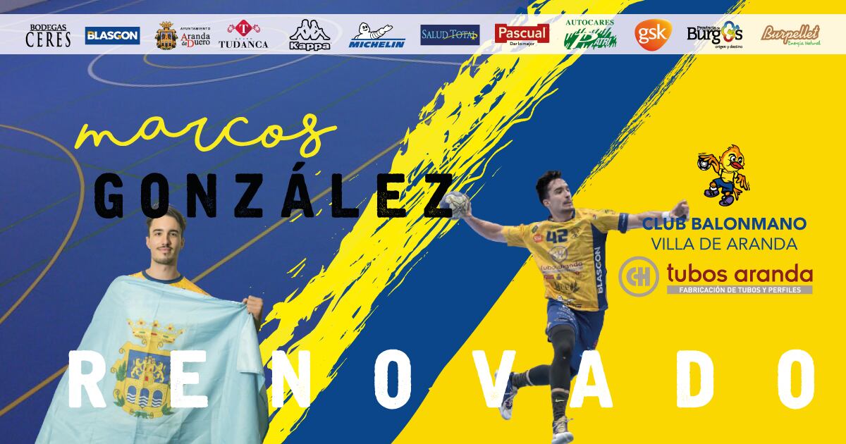 El canterano arandino, Marcos González seguirá en las filas ribereñas por segundo año consecutivo