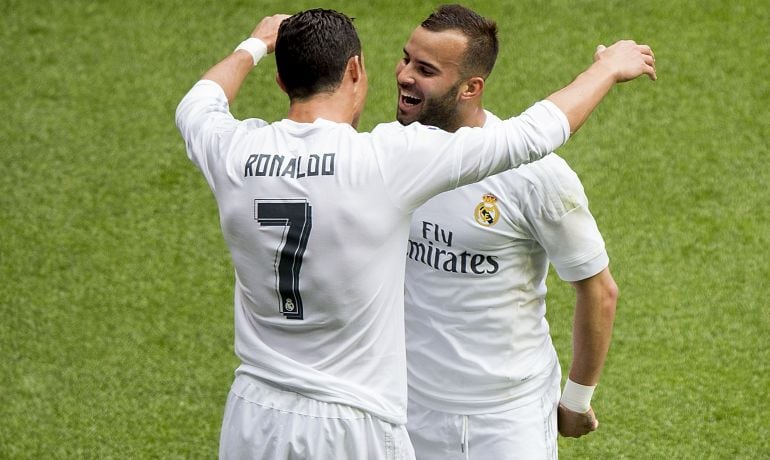 Cristiano y Jesé, en un partido de la temporada pasada con el Real Madrid.