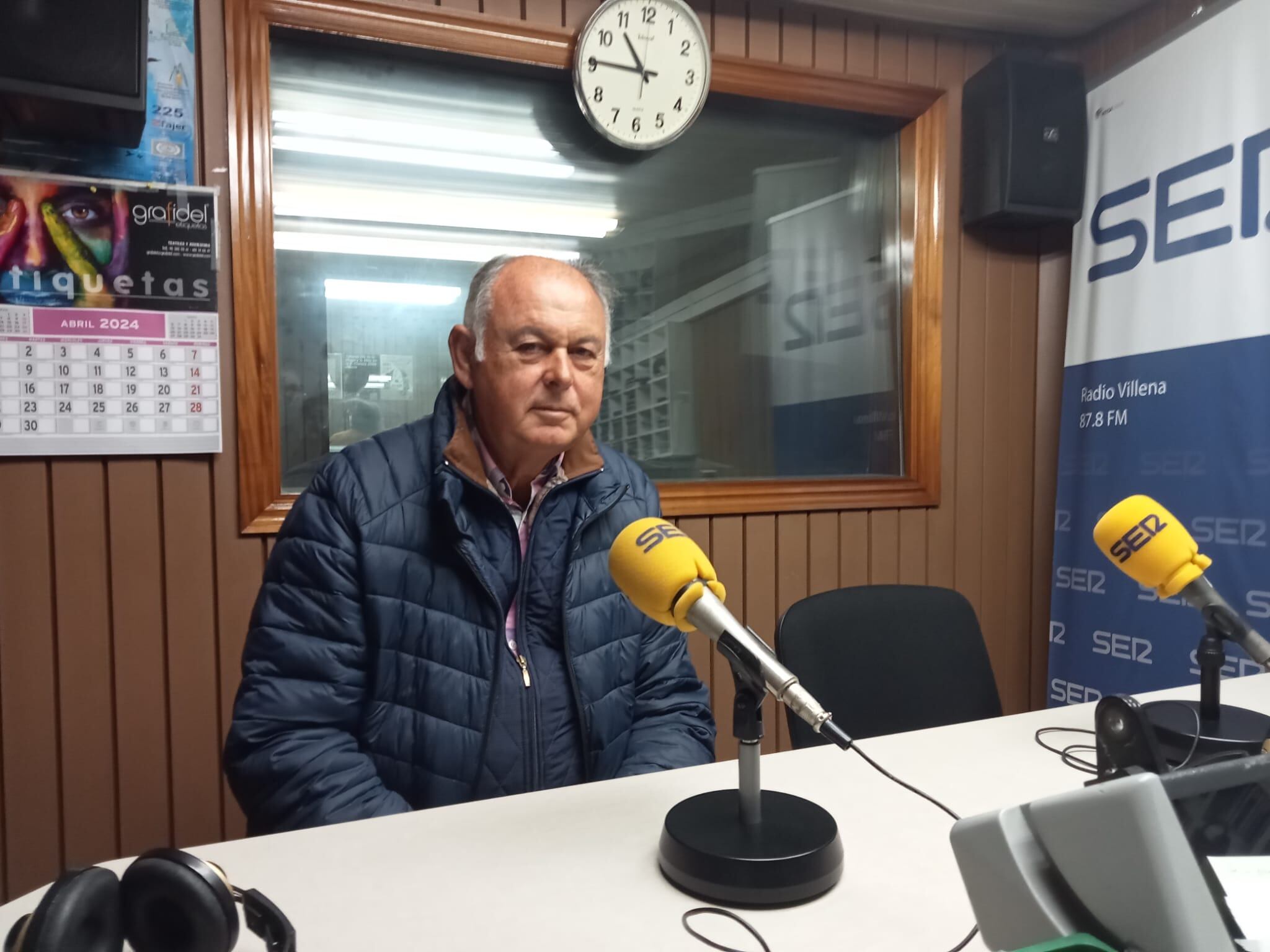 Manolo Muñoz, en Radio Villena SER