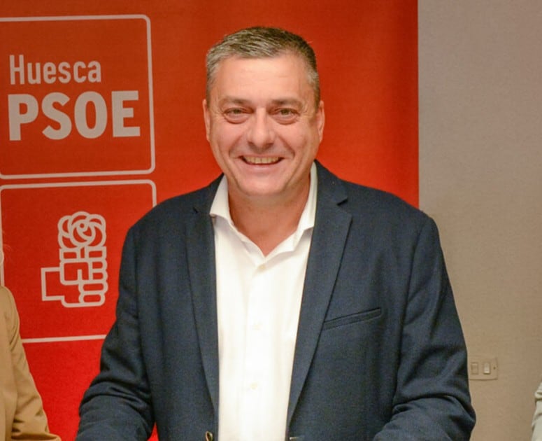 Fernando Sabés, secretario general de la federación altoaragonesa del PSOE.