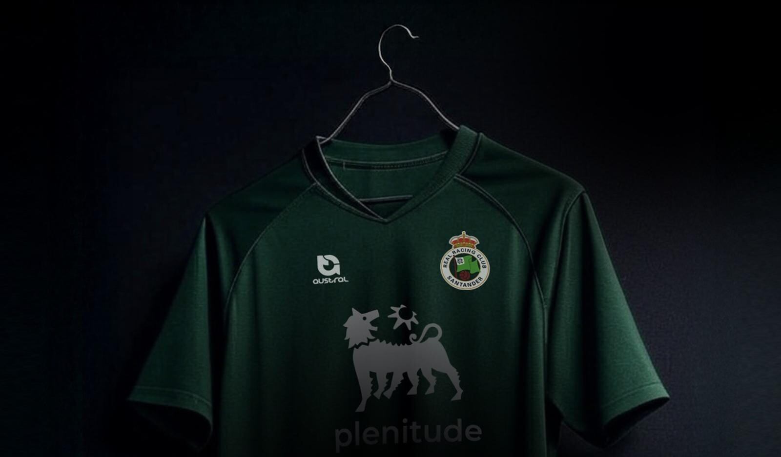 Anuncio de la camiseta a ciegas que presentó el Racing con su segunda equipación de la campaña 25-26