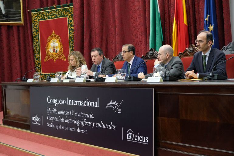 Isabel Ojeda, Juan Espadas,Miguel Angel Castro y Benito Navarrete