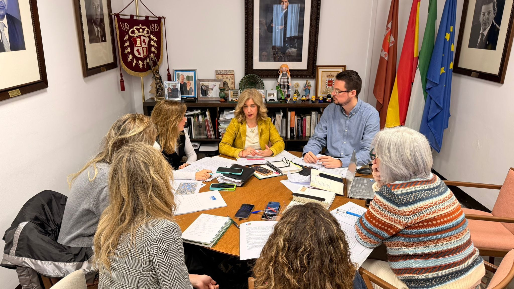 Reunión del plan de acción en Úbeda.