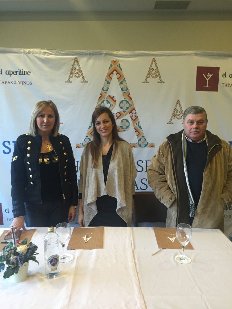 Sagrario González y Laura Galindo, en la presentación del evento solidario