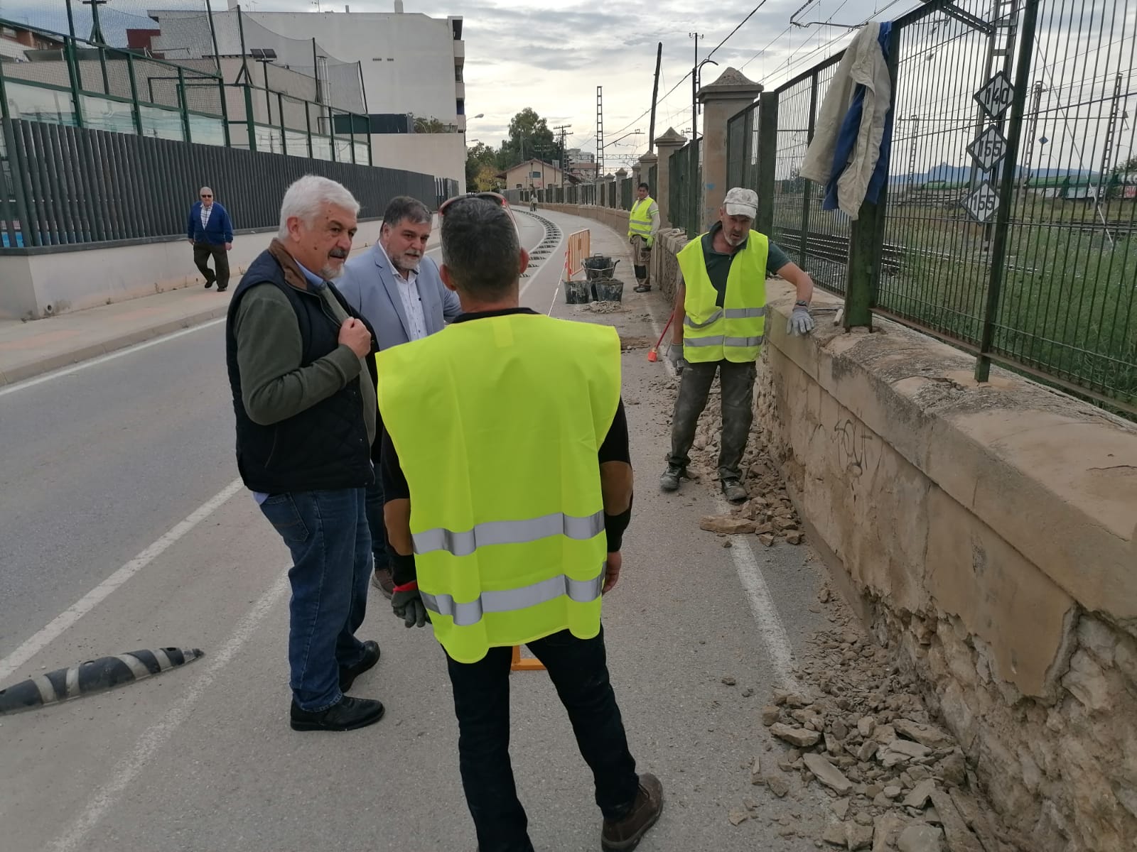 Muro de la calle Pintor Juan Gris