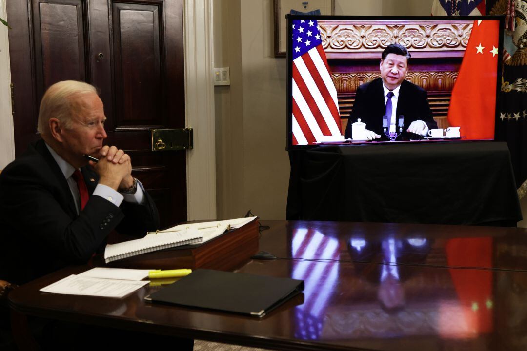 Reunión entre los presidentes de EEUU y China. 