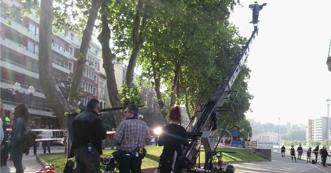 Los hermanos Wachoski empiezan a rodar en el Zubizuri sus escenas de 'Jupiter Ascending'