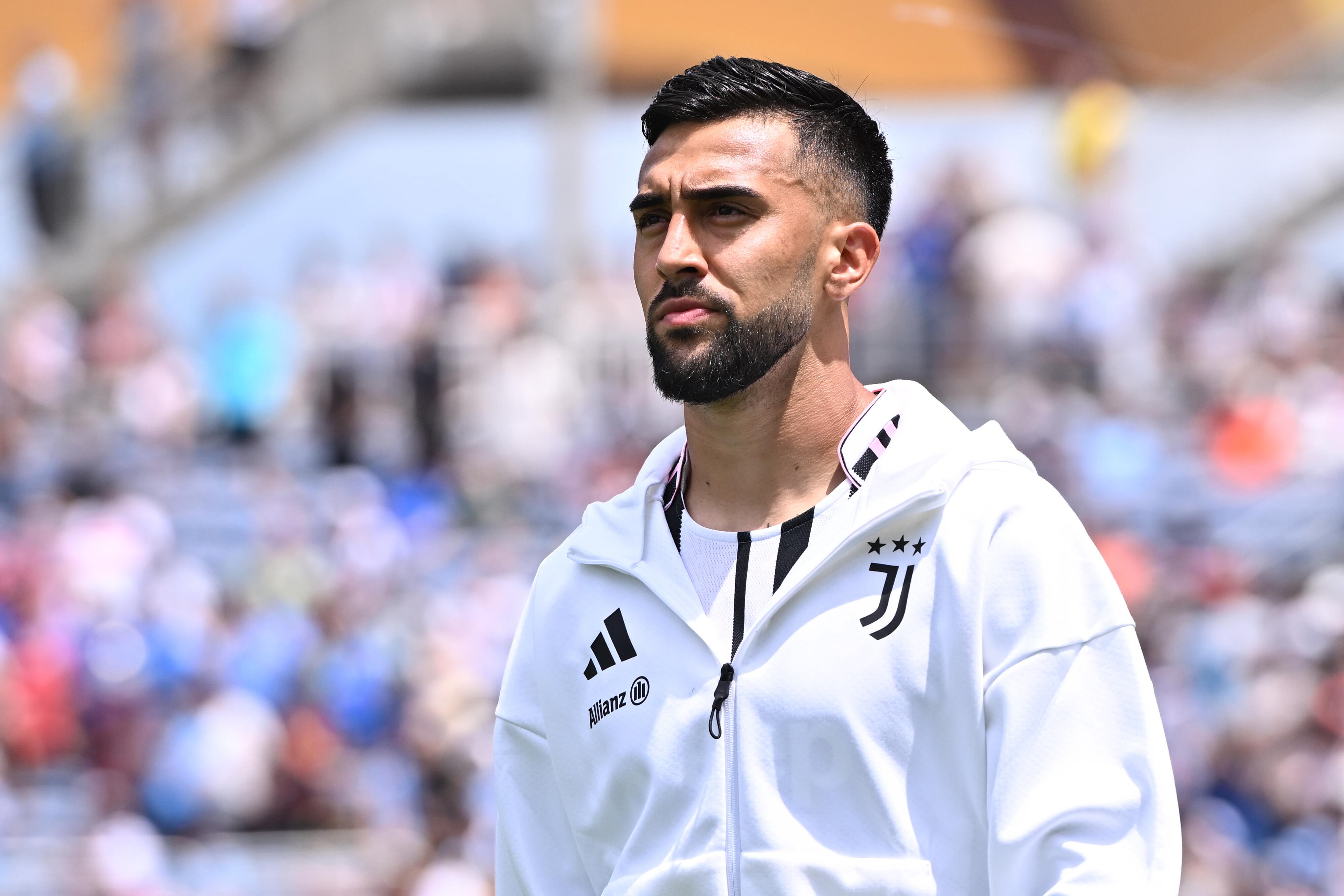 Nico González, en un partido del Mundial de Clubes con la Juventus