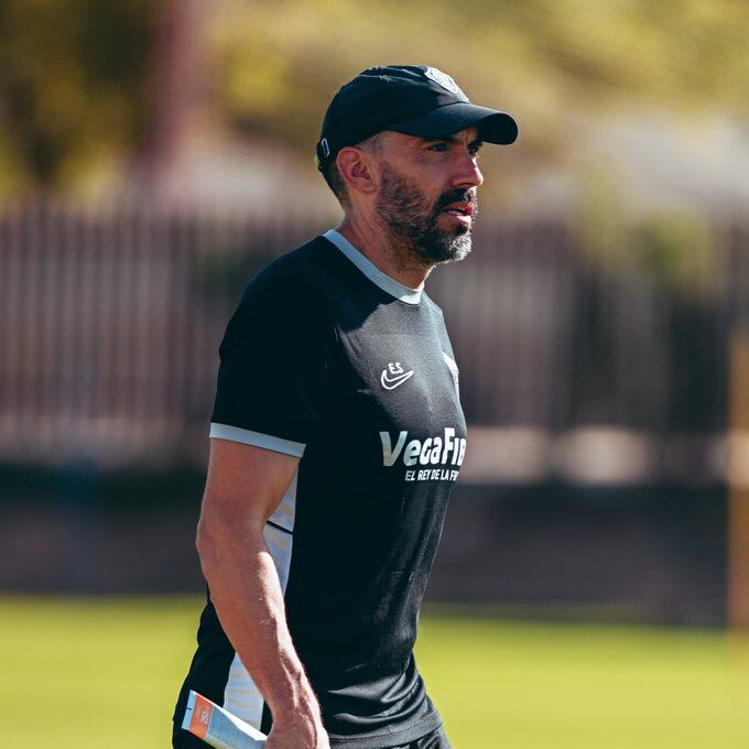 Eder Sarabia durante una sesión del Elche CF esta semana