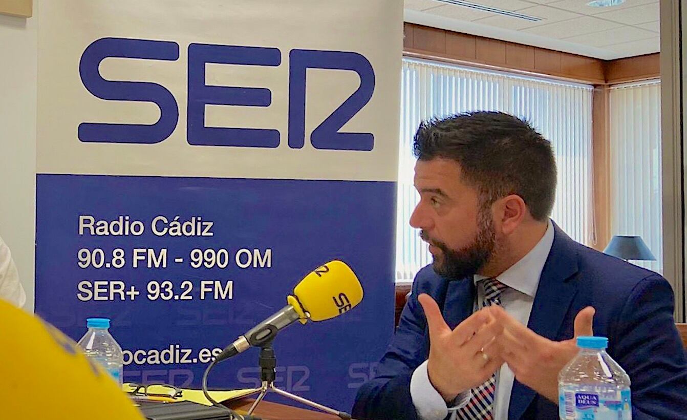 Fran González, Delegado Especial del Estado, durante el programa Hoy por Hoy Cádiz