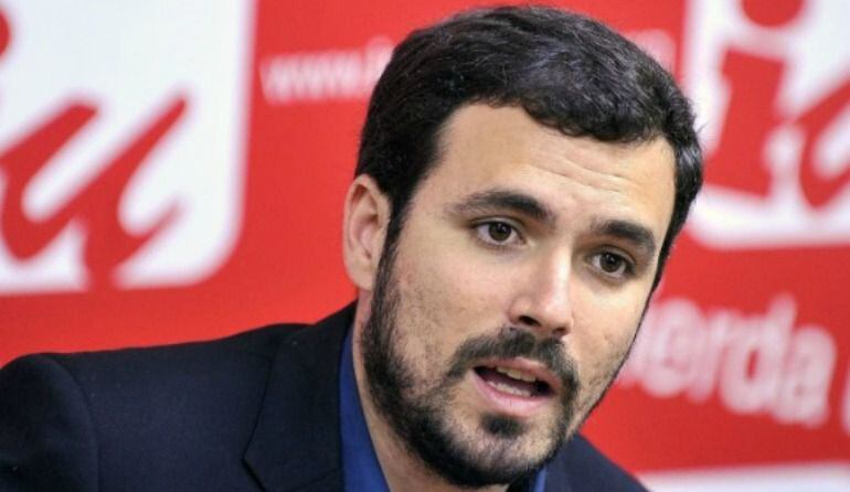 El líder de IU ha llamado a seguir manteniendo los espacios de colaboración con Podemos y con todas las demás fuerzas