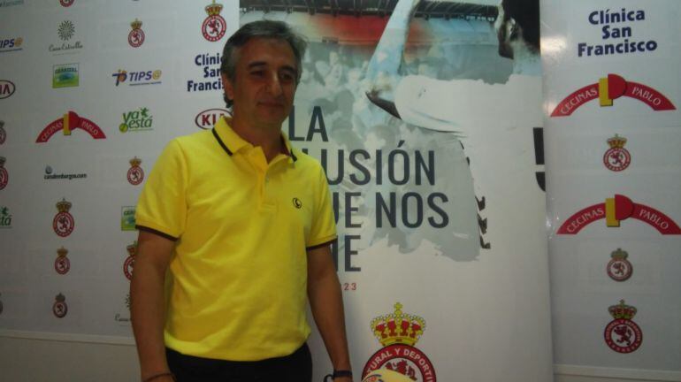 Juan Luis Diez responsable del Área Social de la Cultural y Deportiva Leonesa