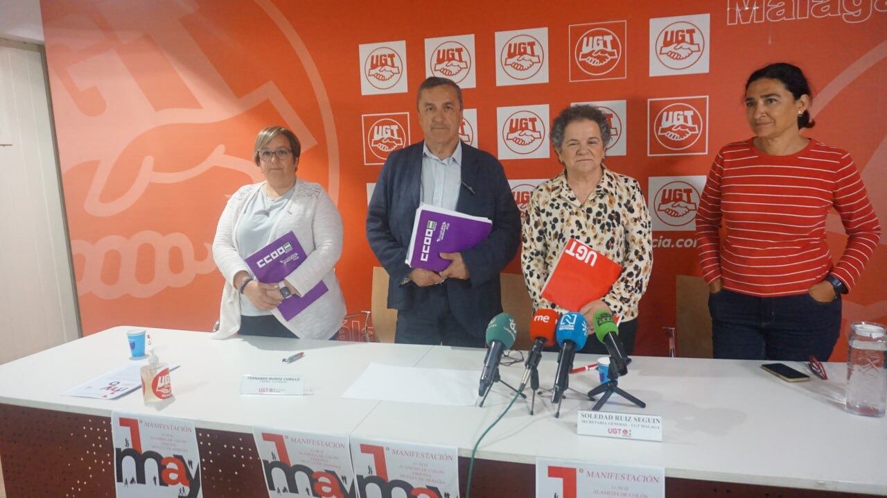 Momento de la rueda de prensa