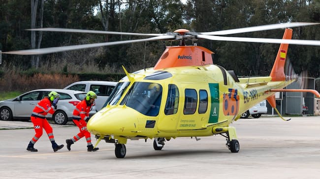 Helicóptero del 061(Archivo)