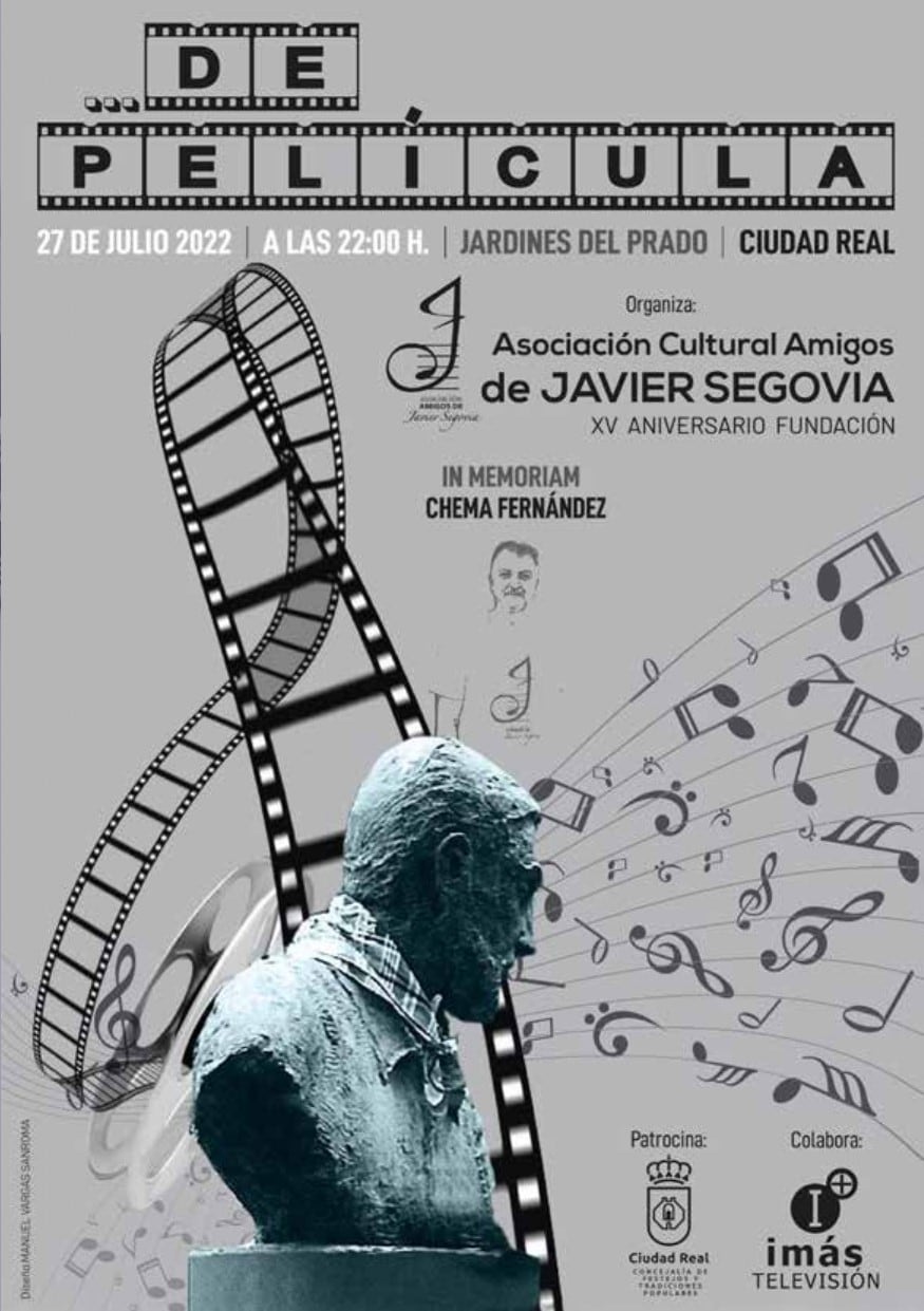 Cartel del concierto de "Los Amigos de Javier Segovia"