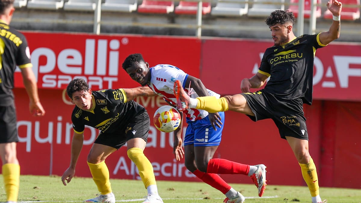 El finde de los cedidos del Cádiz CF: Isaac Obeng suma su segundo gol con el Algeciras CF