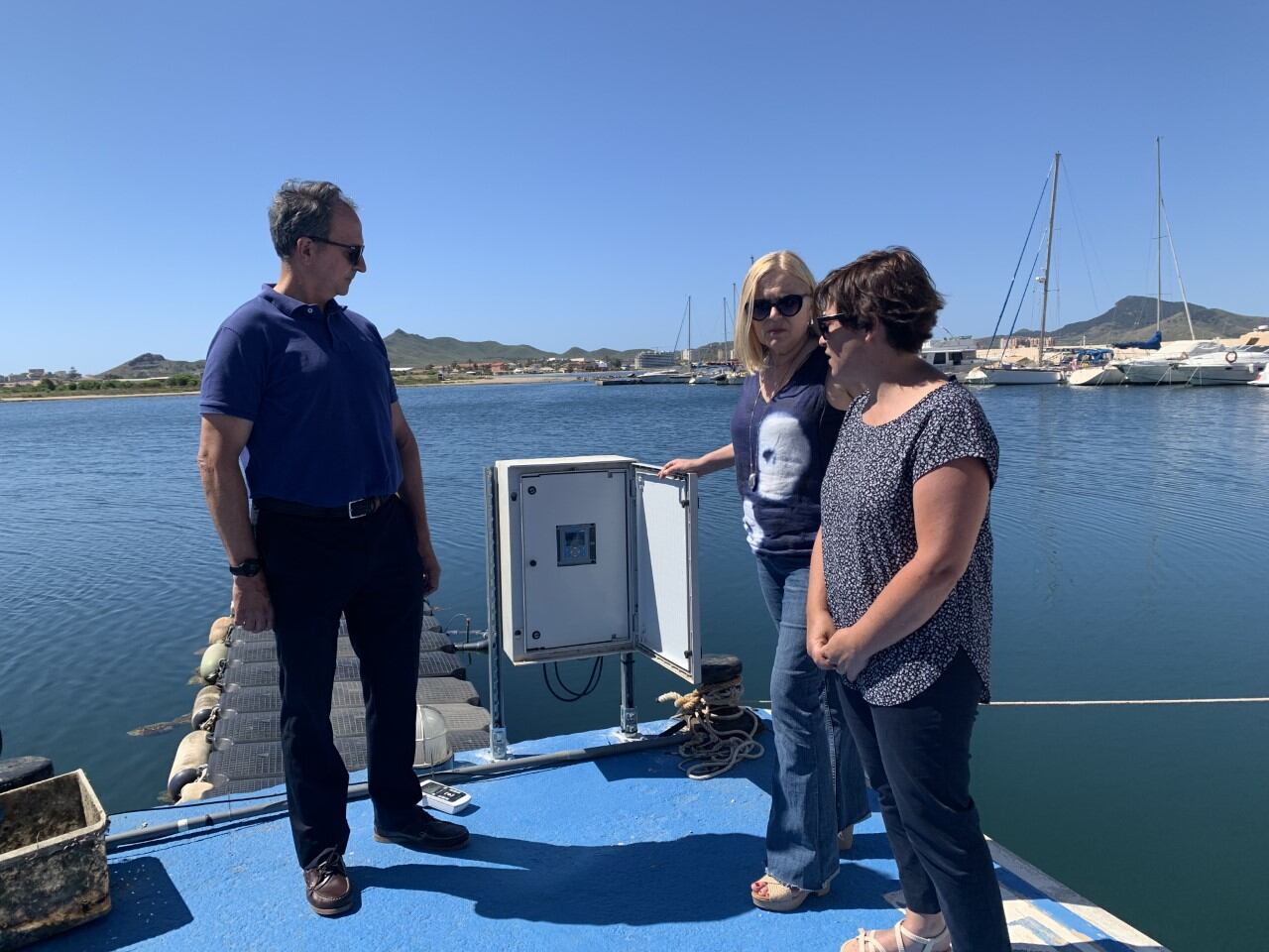 Presentación proyecto de oxigenación en el Mar Menor